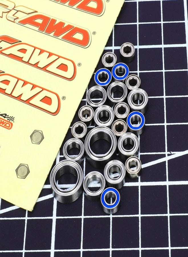 RCAWD for TRAXXAS TRX4M Ball Bearing Kit Upgrades, 22pcs Steel RC Bearing for Defender & for Bronco, 1/18 Parts #9745X #97054-1#97074-1 - Image 4